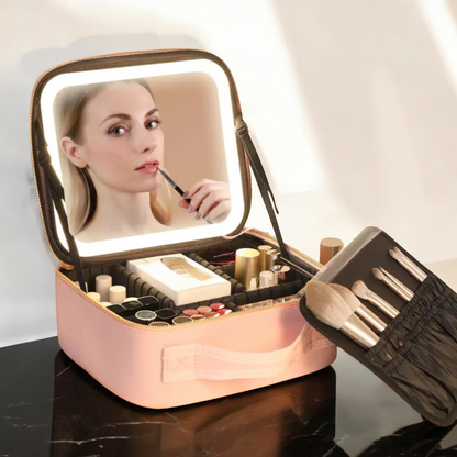 LED Mirror Makeup Box